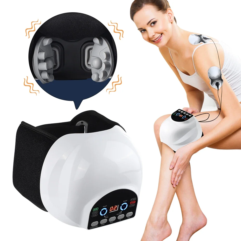 

Electric Kneading Vibration Knee Massager Heating Pulse Physiotherapy Relieve Arthritis Pain Leg Joint Elbow Calf Massage Relax