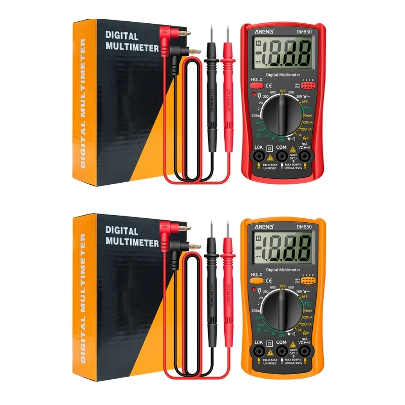 Digital DM850 Professional 1999 Counts Multimeter Clamp Meter Current