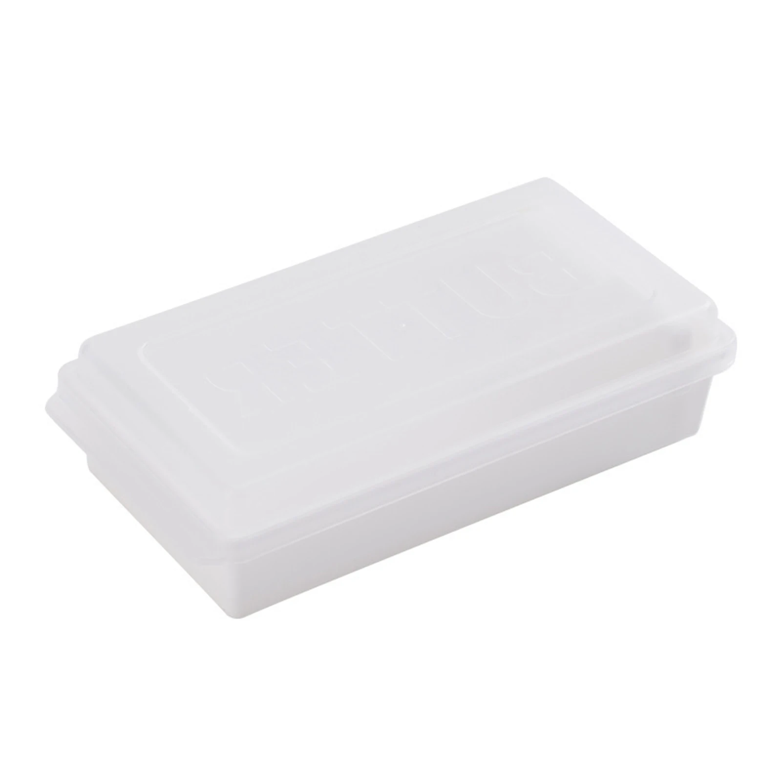 Butter Plastic Preservation Box Easy to Clean Butter Dish for Refrigerator Gift for Friends Family Members