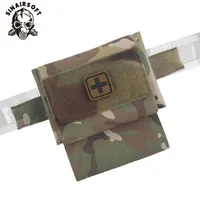 Micro Trauma Kit Tactical Hunting Vest Accessories TKN First Aid Kit Tourniquet Hammock IFAK EDC MOLLE Waist Belt Bag 1
