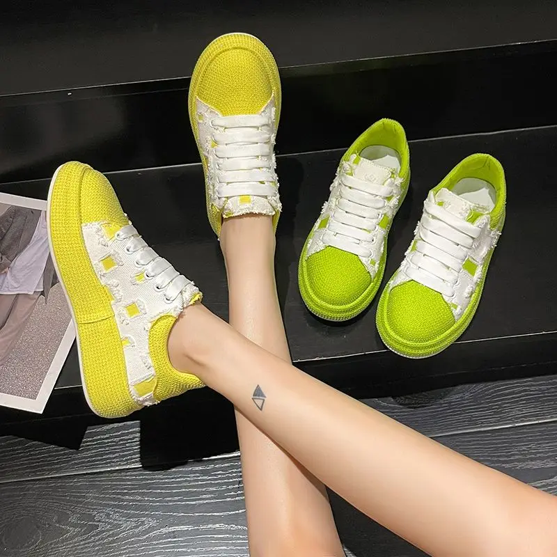 New Fashion Hot Diamond Casual Shoes Comfortable Thick Sole Dad Shoes