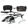 2 Channel Helicopter USB Rechargable Remote Control Aircraft Model with LED Light Mini Helicopter for Kids 1