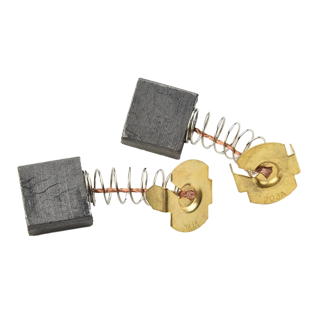 전기 해머 교체용 카본 브러시, 앵글 연마기 전동 공구 절단기, CB203, 18x16x7mm, 5 개