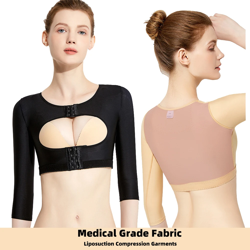 Tops moldeadores para mujer, prendas de compresión para liposucción de  brazo, espalda, pecho, postcirugía, pérdida de peso, moldeador corporal,  etapa