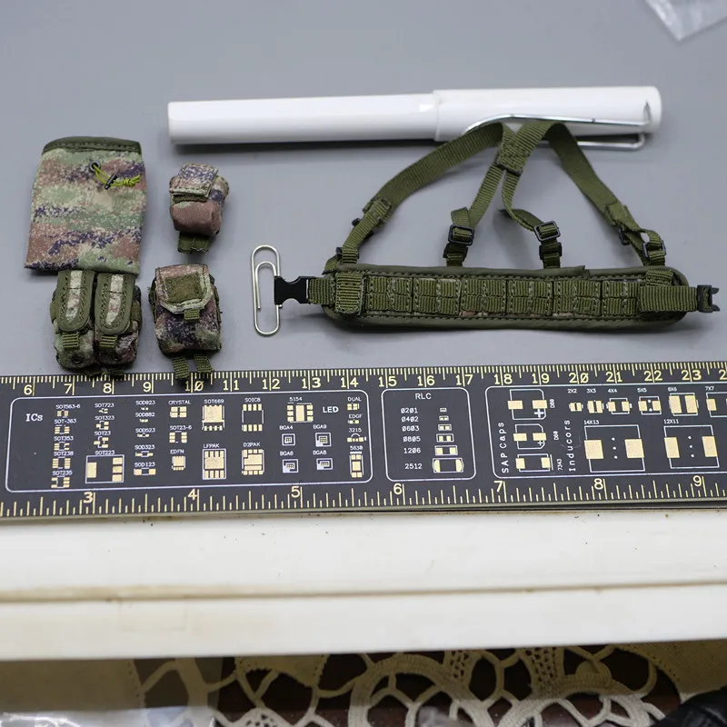 

FS 73050 1/6 масштаб солдат талии уплотнительные сумки модель для 12 ''точность женщина стрельба