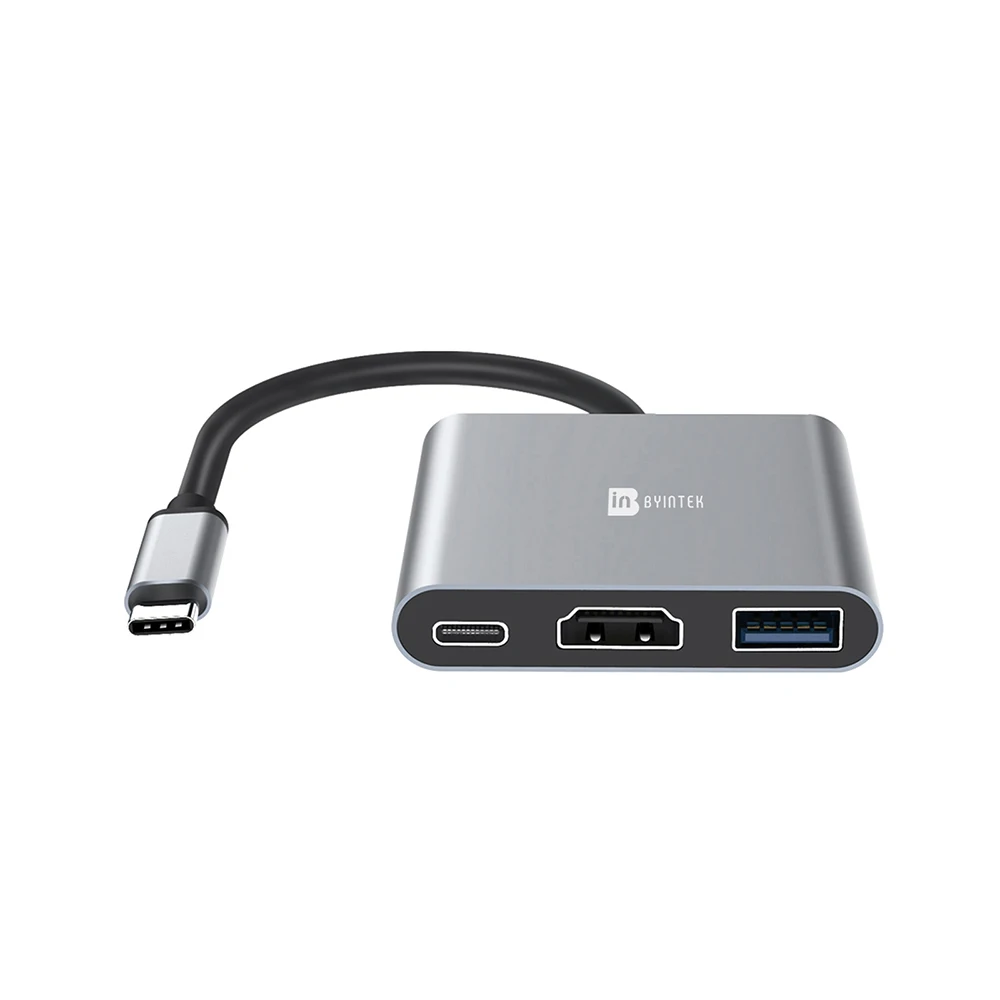 VEVSHAO USB Adapter Type C Docking Station, 4K HDMI Computer Hub with Multi Port USB C Support MST for MacBook HP