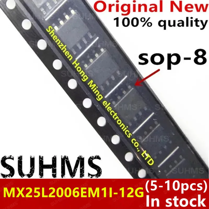 

(5-10piece)100% New 25L2006E 25L2006EM1I-12G MX25L2006EM1I-12G sop-8 Chipset