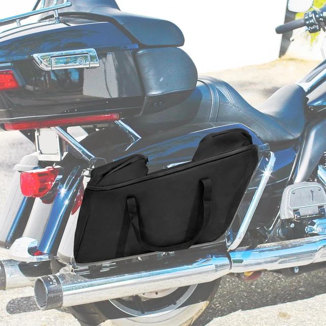  ANASES Motorcycle Saddlebag Liner Bags Hard Saddle Bags Insert  Storage Bag Luggage Bag Fit for 1993-2022 Harley Touring Electra Glide Road  Glide Street Glide Road King 1 Pair : Automotive