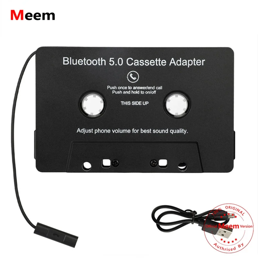 

Bluetooth 5.0 Car Audio Stereo Cassette Tape Adapter