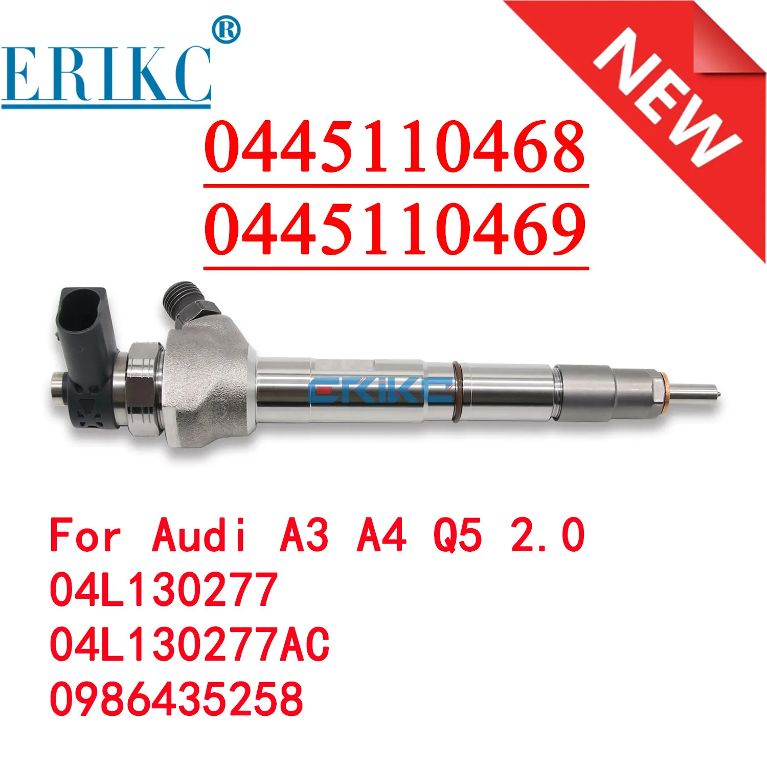 

04L130277 04L130277AC Топливная форсунка в сборе 0445110468 0445110469 для Bosch Audi A3 A4 Q5 0 445 110 468, 0 445 110 469