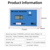 Dual Channel Online TDS Water Quality Detector Tester DM1 Drinking Water Pool Pure Water Test Meter 0-9990PPM Dual Probe 4