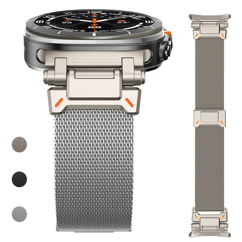 Explorer Milanese Magnetic Stainless Steel Loop Band Bracelet