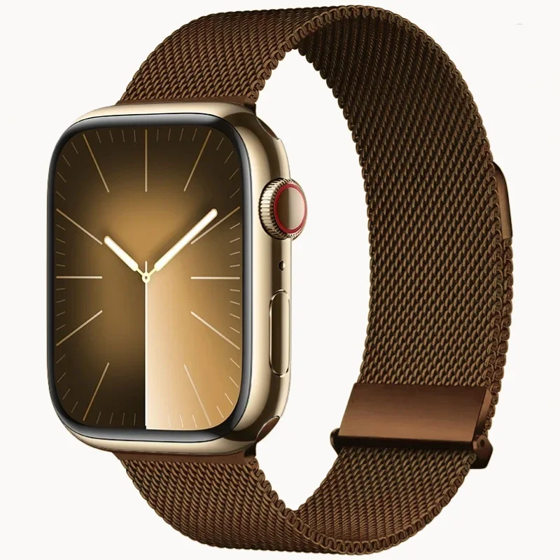 Sleek Magnetic Metal Strap for Apple Watch - Premium Wristband Replacement