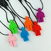 Baby BPA Free Molar Stick Rod Sensory Robot Chewing Pendant Necklace Silicone Chew Baby Teether Toy 3