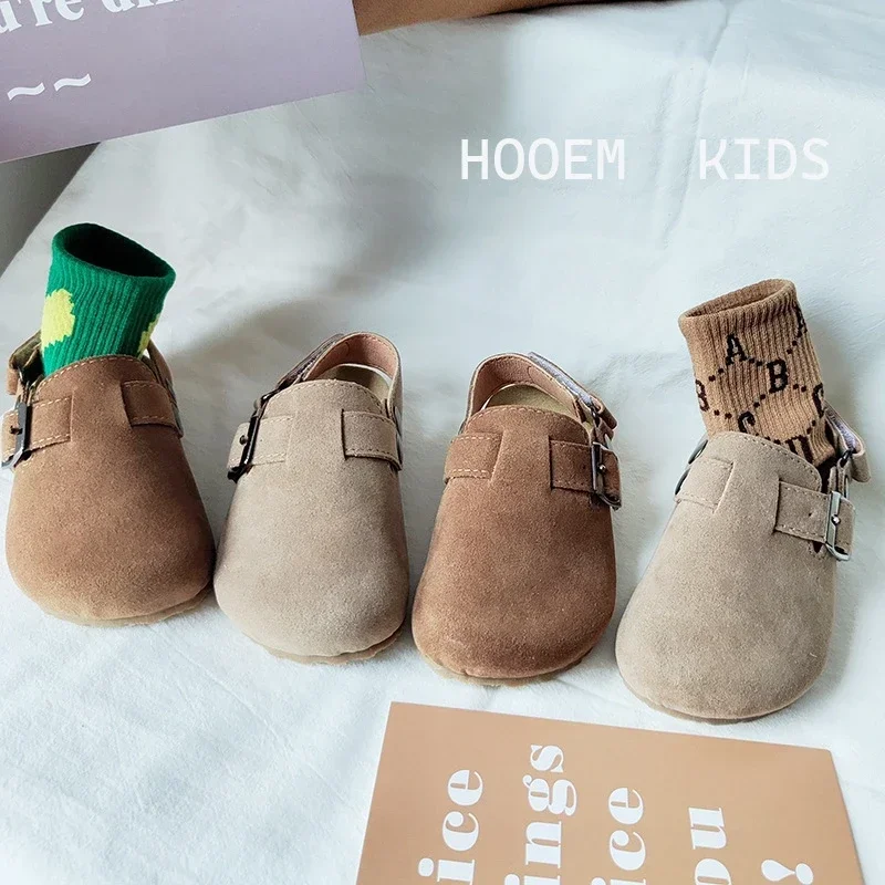 Children's Fleece Elastic Clogs Baby Boys Girls Plush Slipper,Prewalker Winter Warm Soft Sole Shoes,Anti-Slippery Footwear 2