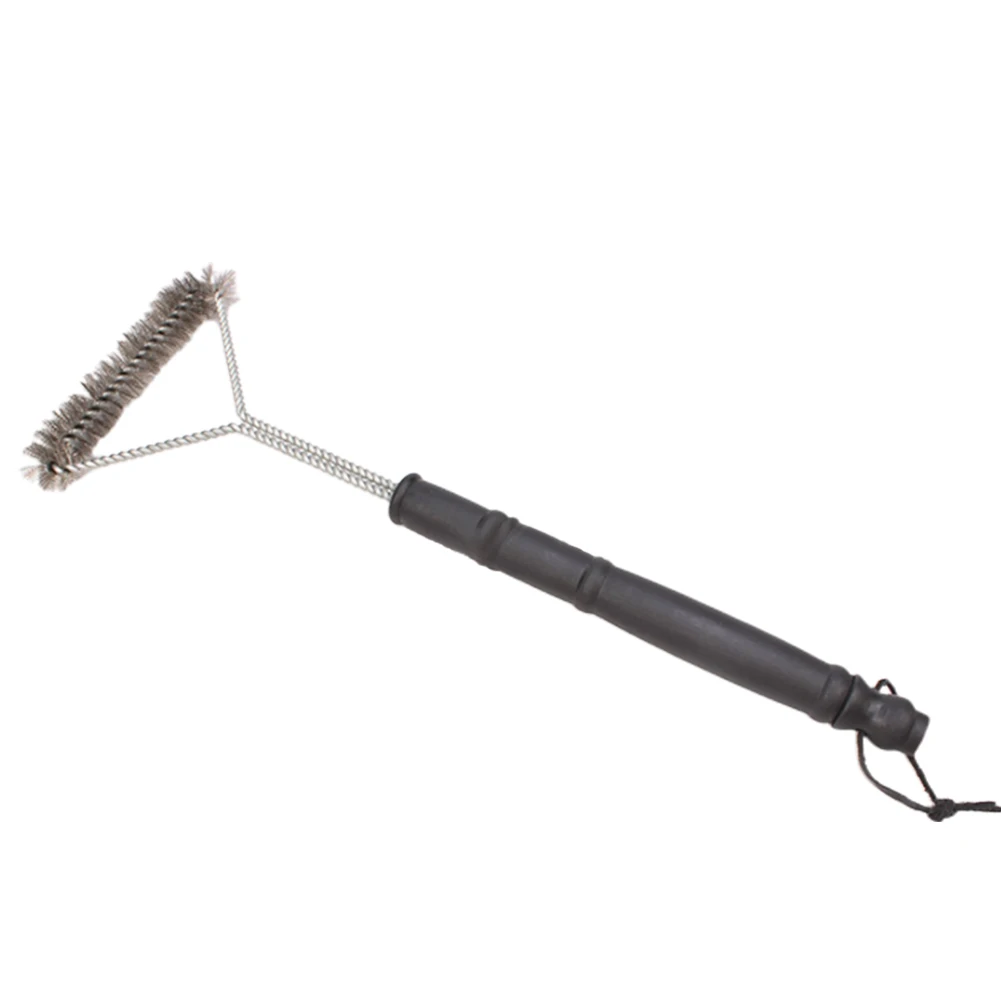 

Barbecue Grill BBQ Brush Clean Tool Grill Accessories Stainless Steel Bristles Non-stick Cleaning Brushes Barbecue Accessories