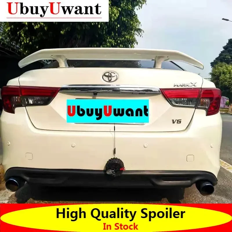 

For REIZ Mark X Rear Trunk Spoiler High Quality ABS Material Car Rear Wing Spoiler For Toyota Mark X 2011 2012 2013 2014 2015