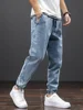 Spring Summer Jeans Men Fashion Tapered Harem Denim Pants Casual Jogger Baggy Jean Trousers Male Plus Size 5XL Streetwear 4