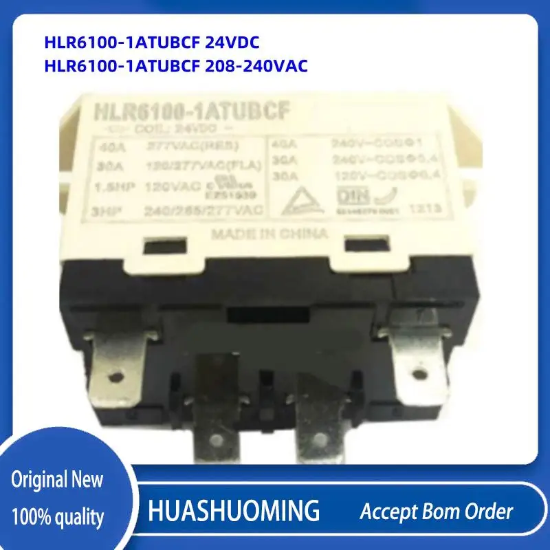 

1PCS New HLR6100-1ATUBCF 24VDC HLR6100-1ATUBCF 208-240VAC HLR6100-1ATUBCF-208-240VAC HLR6100 1ATUBCF 208 240VAC 4PIN