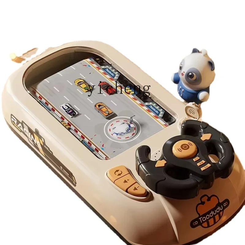 yy-子供のレーシングカーの冒険おもちゃパズルゲーム機男の子と女の子3歳2歳