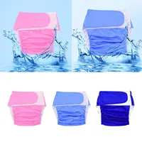 Adult Diaper Cloth Cover Comfortable Adjustable Waist Leak Proof Nappies 2