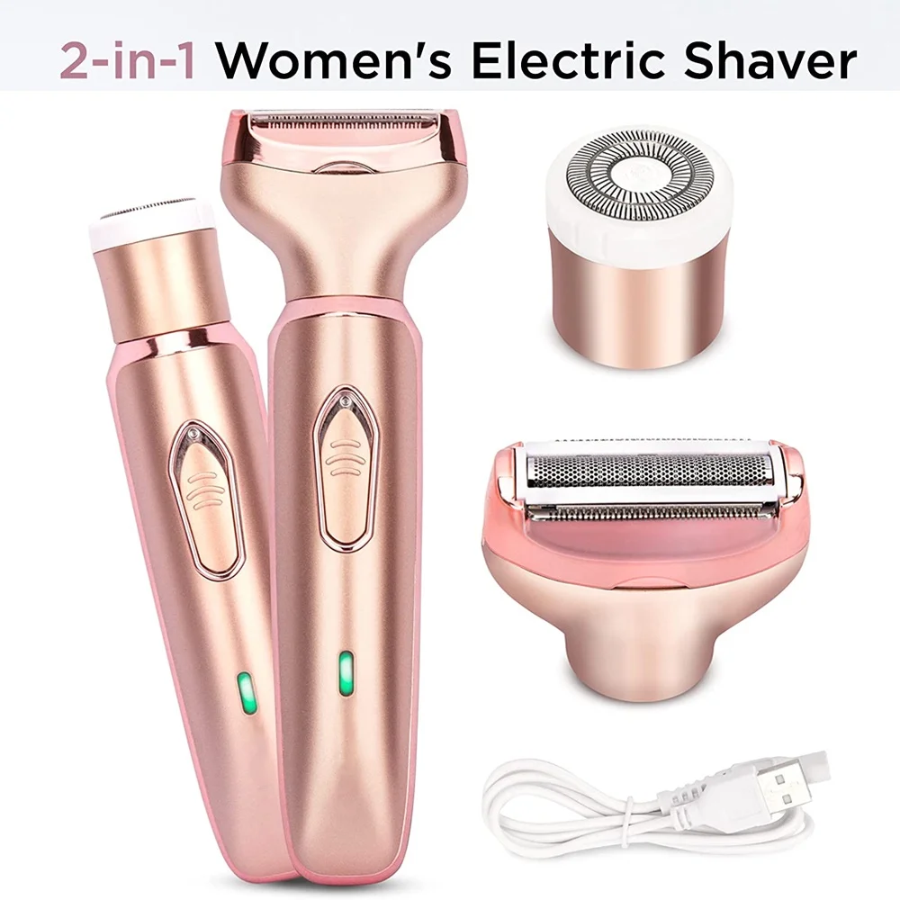 Professional 2 in 1 Epilator for Women Electric Razor Hair Removal