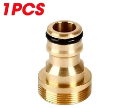 Universal Brass Faucet Adapter for Kitchen and Garden Watering Tasks (1PC)