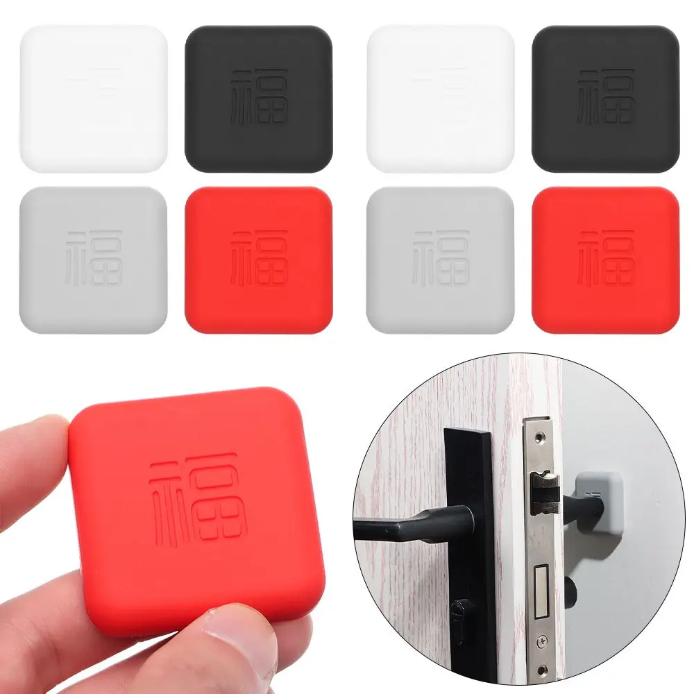 Silicone Anti-crash Pad Self Adhesive Doorstop Door Handle Bumper Wall Protector Door Stopper