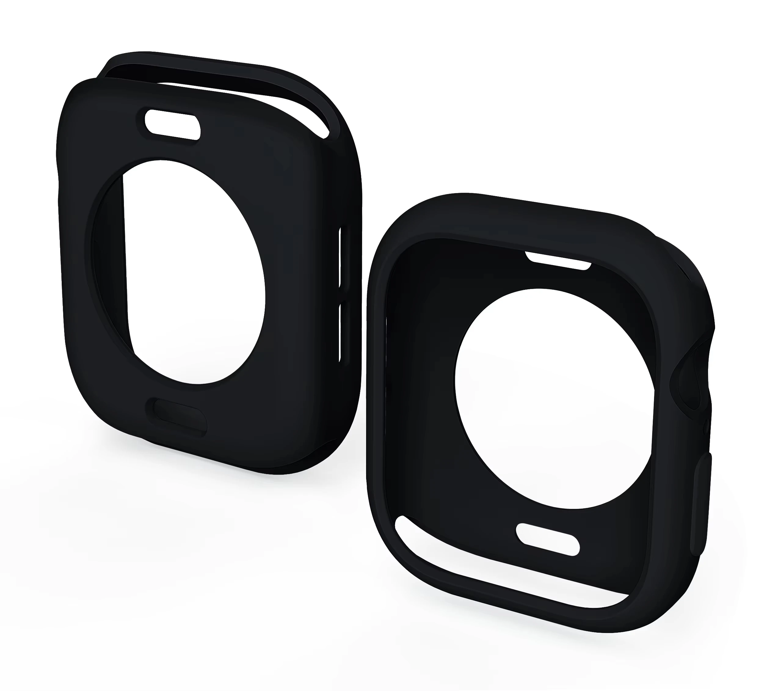 Premium Soft Silicone Protective Case for Smartwatch – Durable Bumper Shell Cover, Enhanced Protection