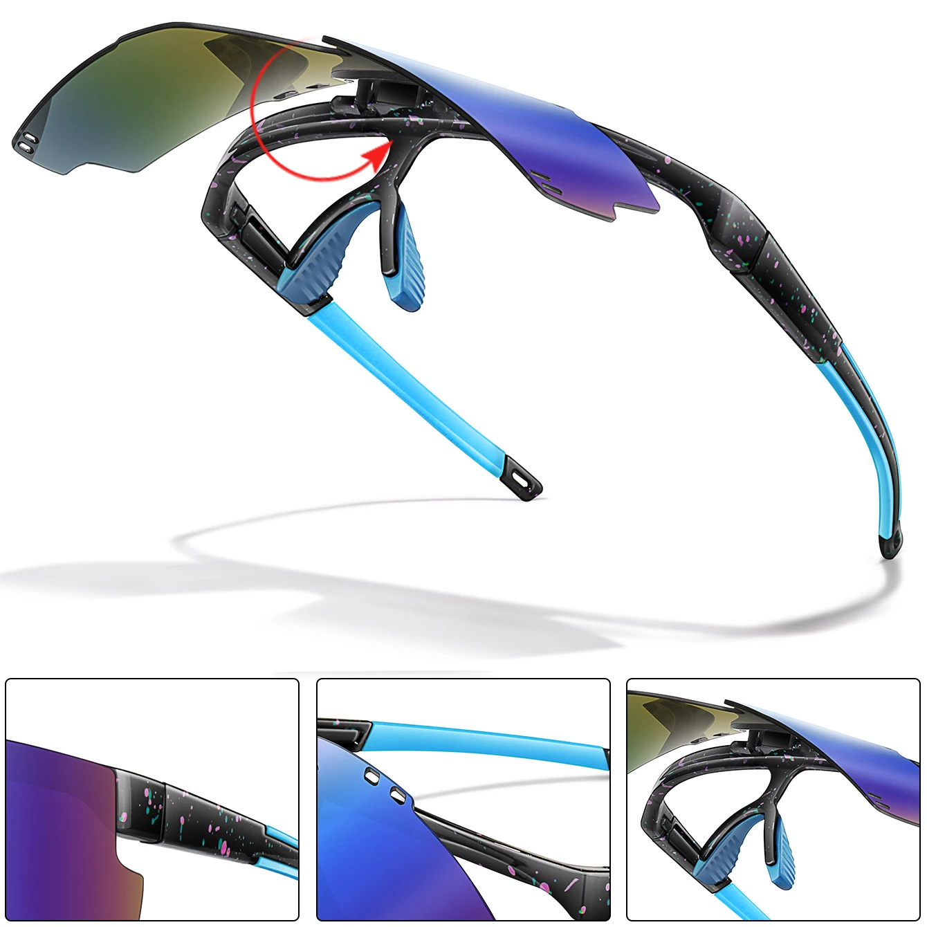 Brand Cycling Sunglasses Windproof