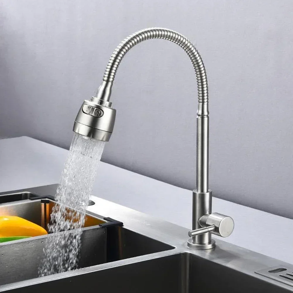 Kitchen Faucets Aerator 360 Degree Swivel Dual Mode Sprayer Filter Water Saving