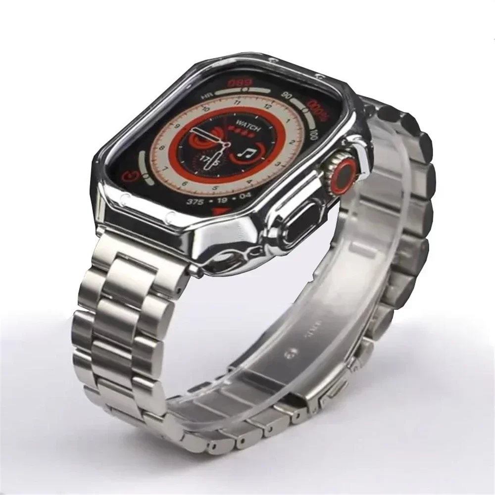 Stainless Steel Watch Strap with Soft TPU Protector Cover