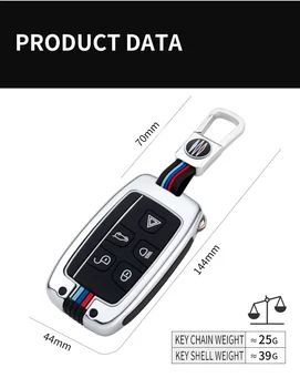 Custodia per chiave per Auto custodia per Jaguar Xf Xj per Land Rover Freelander portachiavi accessori per Auto Styling protezione 2022 - Custodia per chiave per Auto custodia per Jaguar Xf Xj per Land Rover Freelander portachiavi