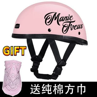 

DOT Retro Half Helmet Chopper Biker Pilot Open Half Face Vintage Japanese Style DOT approved Motorcycle Helmet Free gift