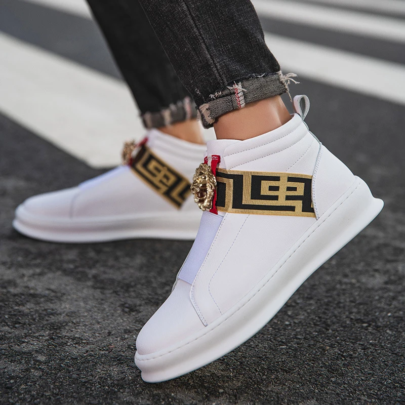 High Top Versace Sneakers Aliexpress Versace Chain Reaction