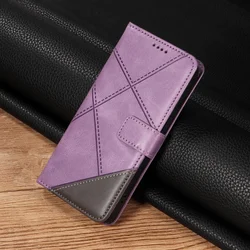 Premium Flip Cover Wallet Case - Stylish and Durable Design - A23E A23S (Lavender)