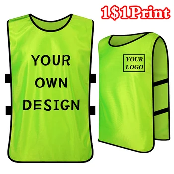 Canotta sportiva Canotta Logo stampato personalizzato Giochi sportivi per bambini adulti Giochi di calcio Basket Attività di lavoro Ricamo superiore