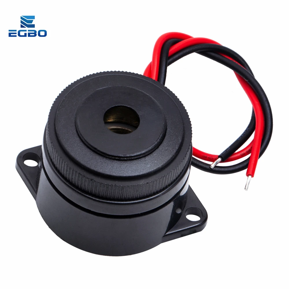 5PCS EGBO QSI-2910 100DB buzzer 29.5x24.5mm DC 12V Active