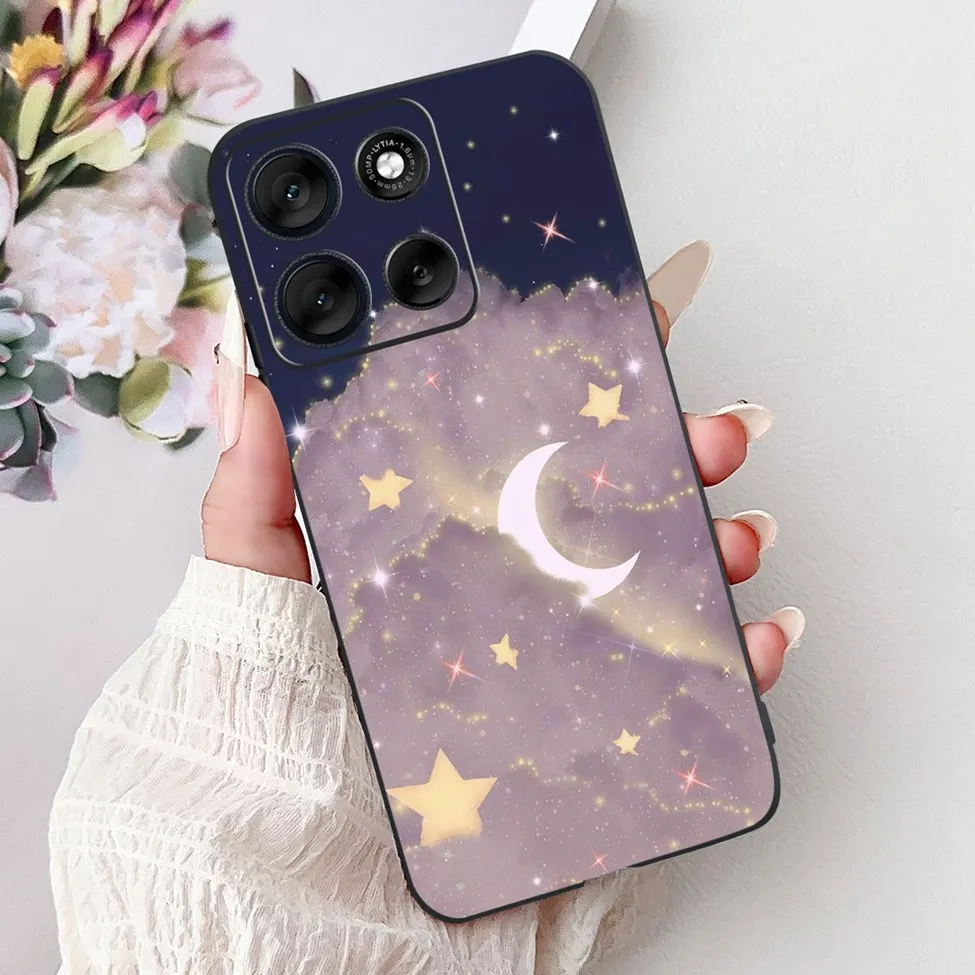 Cute Cartoon Cat & Butterfly Luxury Phone Case – Stylish Protection