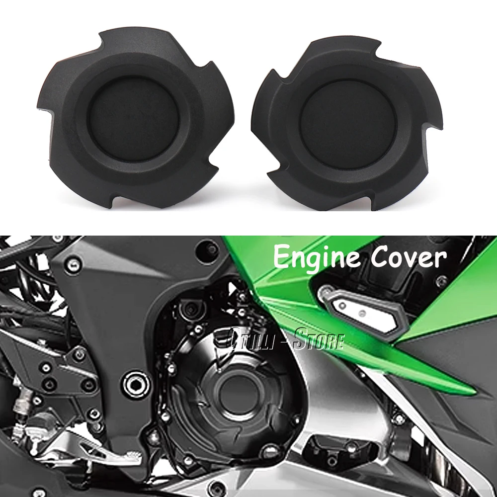 

For KAWASAKI Z1000 R/SX Z1000R Z1000SX NINJA1000 Ninja 1000 SX New Motorcycle Stylish Black Engine Protective Cover Protector