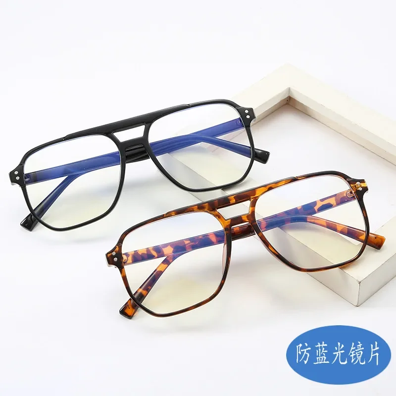 

Large Frame Computer Eyewear Frame Eye Protection Neutral Style Anti-blue Light Eyeglass Blocking Glasses Optical Spectacle