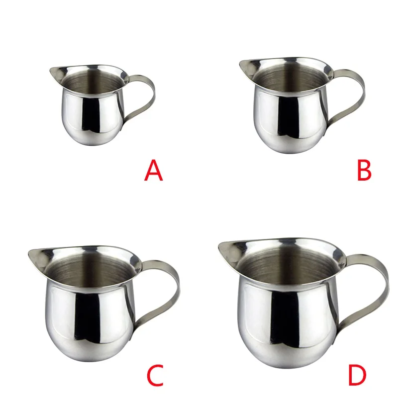 Milk Frother Jug Milk Frothing Jug Non Stick Stainless Steel Milk Frothing Pitcher Espresso Coffee Barista Craft Latte Cappuccino Cream Frothing Jug Pitcher