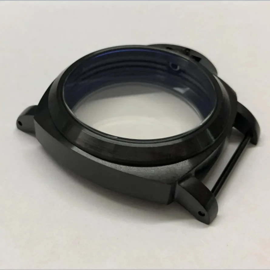 

44 мм, нержавеющая сталь 316L, 6497 PVD, черное быстрое минеральное стекло или сапфировое стекло, подходит для ETA 6497/6498 ST3600/3621, механизм BK39