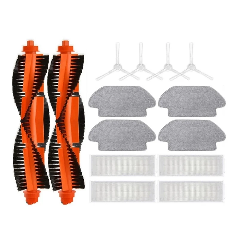 

Запчасти для робота-пылесоса Xiaomi B106CN, насадка на швабру с Hepa-фильтром, основная и боковая щетки, пластиковые сменные детали