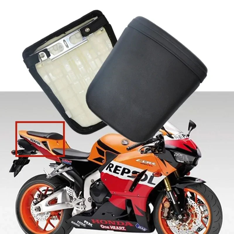 

Motorcycle Passenger Rear Seat Pillion Cushion Pad Fit For Honda CBR600RR F5 03 04 05 06