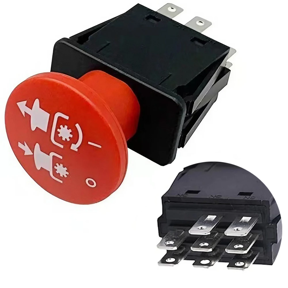 Zero Turn Mower Clutch 8 Terminal PTO Switch For Dixie Chopper