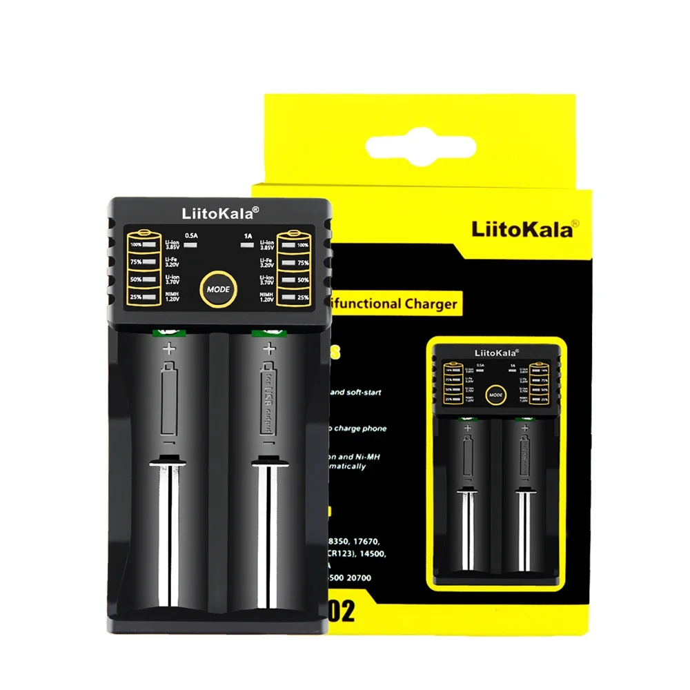 

Зарядное устройство LiitoKala Lii-202 18650 + 2 шт. 3,7 в 18650 HG2 3000 мАч литиевые аккумуляторные батареи непрерывного разряда 30 А