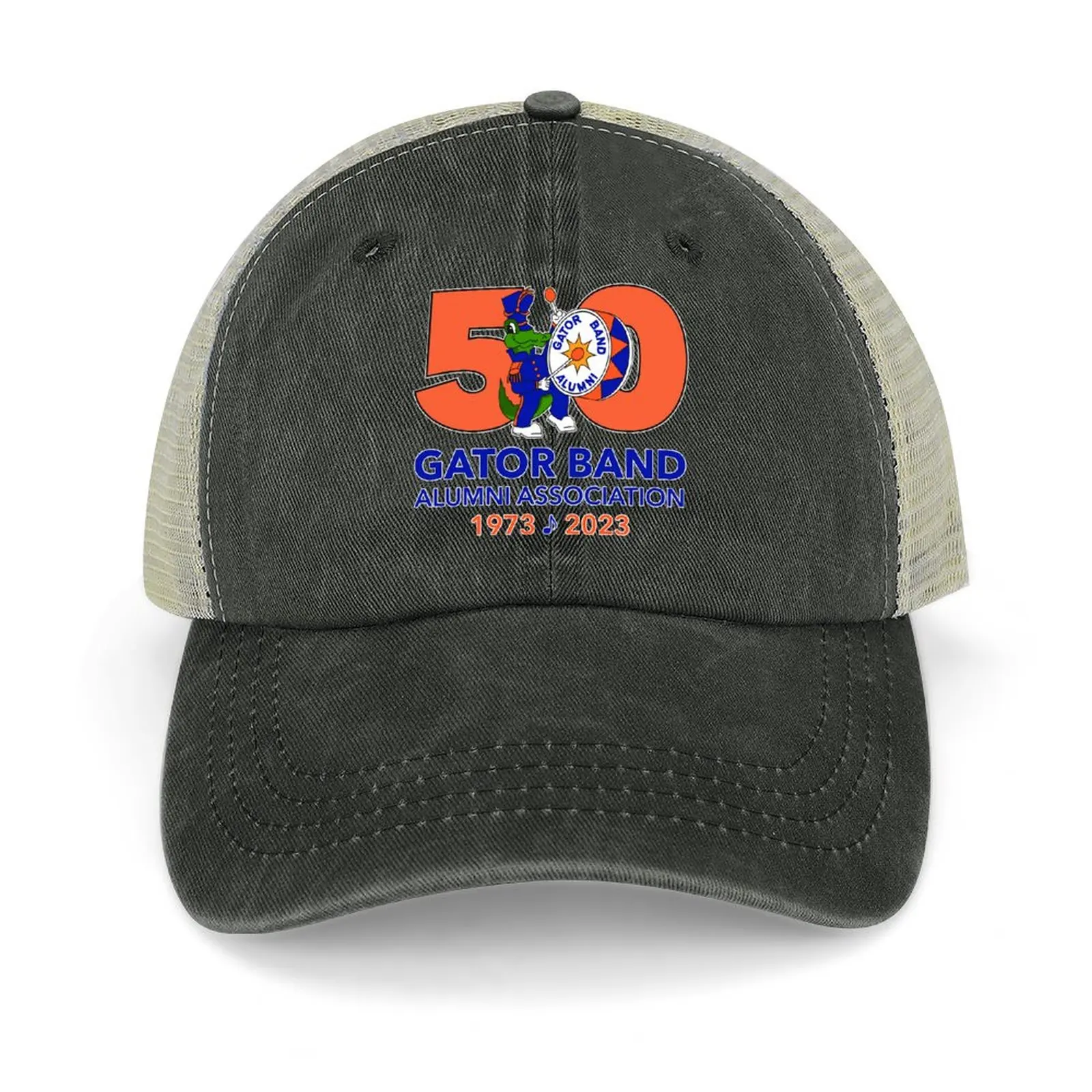 

Gator Band Alumni Association - 50th Anniversary Logo Cowboy Hat Brand Man cap sun hat Elegant Women's Hats Men's