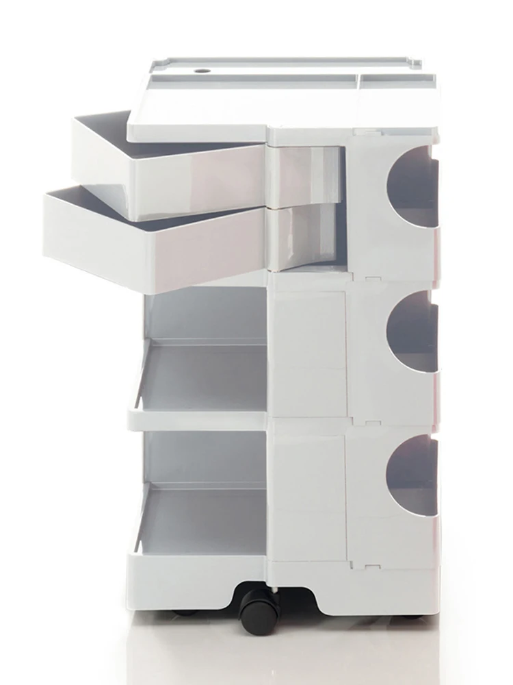

ZL Multi-Function Rotating Movable Multi-Layer Sofa Side Cabinet Trolley Drawer