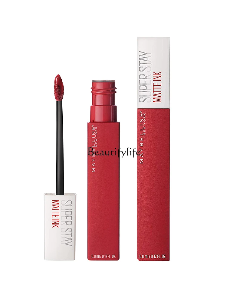 

No Stain on Cup Long Lasting 210 Lip Lacquer 80 Matte Quick-Drying